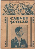 Romania Regat Carnet scolar 1940 portret Regele Carol II strajerie