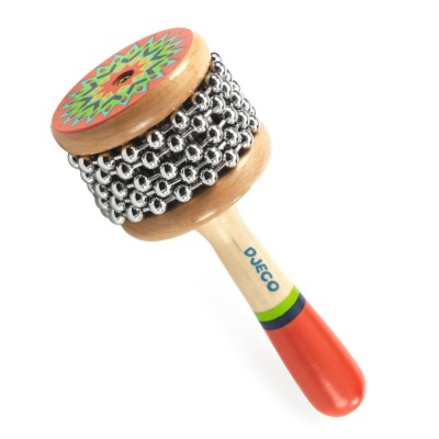 Instrument muzical Mini Cabasa Djeco foto