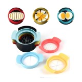 Set feliator 3&Atilde;&reg;n1 multifunc&Egrave;ional, pentru ou&Auml; &Egrave;i fructe, lame din o&Egrave;el inoxidabil, design compact, 9 x 10.5 x 5.5 cm, multicolor