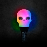Lampa Halloween cu LED - model craniu - cu baterie