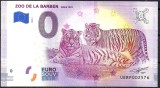 !!! 0 EURO SOUVENIR - FRANTA , BARBEN , GRADINA ZOOLOGICA - 2020.1 - UNC