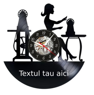 CROITORIE-ceas de perete (personalizabil) foto