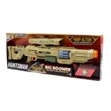 Pusca Big Boomer cu luneta si 16 sageti din burete, Huntsman, Lanard Toys