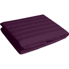 Cearsaf de pat din damasc, densitate 130 g/mp, Mov, 140/220cm