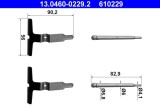 ATE 13.0460-0229.2 Set accesorii, placute frana