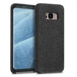 Cumpara ieftin Husa pentru Samsung Galaxy S8, Textil, Gri, 43487.19, Carcasa, Kwmobile