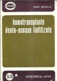 Homotransplante dento - osoase liofilizate - Ioan Mihaila