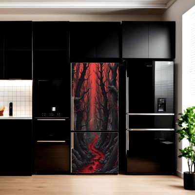 Folie imprimata color pentru decor Frigider, dimensiune 200 x 90cm, model: AVX-FR12 foto