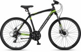 Bicicleta Trekking Umit Magnetic M-510-21-SHIM, negru/verde, roata 28", cadru a... Cod:62862510001
