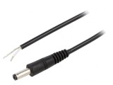 Cablu Alimentare DC Negru 1.5m