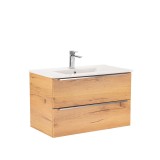 Dulap inferior Vario Trim 80 cu lavoar stejar-stejar