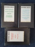 Henrik Ibsen - Teatru Vol. 1 si 2 (2 volume), Editie 1966