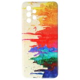 Husa Samsung Galaxy A32 4G, TPU 6D Aquarelle, Protectie Premium, Design Modern