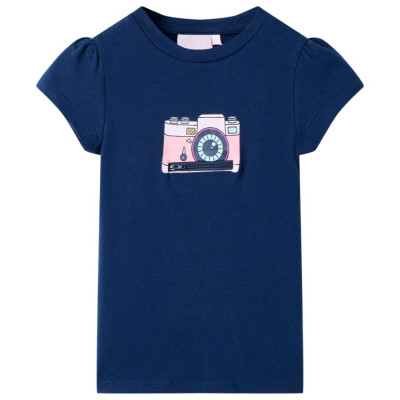 Tricou pentru copii, bleumarin, 92 10469 foto