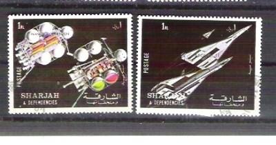 Sharjah 1972 Space, used G.106 foto