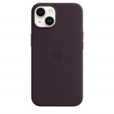 Cumpara ieftin Husa de protectie Apple Silicone Case with MagSafe pentru iPhone 14, Elderberry