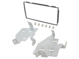 Cadru radio Nissan 2 DIN negru, ACV