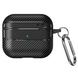 Asteroid GSM - CarbonFiber - for AirPods&nbsp;Pro&nbsp;3 - Black