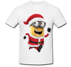 Tricou &amp;quot; Minion Mos Craciun &amp;quot; foto