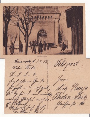 Cernavoda, Constanta , Dobrogea - rara-militara, WWI, WK1 foto
