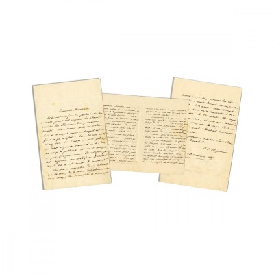 P. P. Negulescu, scrisoare olografă către Titu Maiorescu, 1897 foto