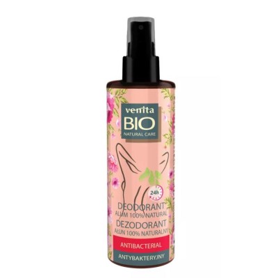 Deodorant vegan antibacterian cu alaun pentru femei Venita 100 ml foto
