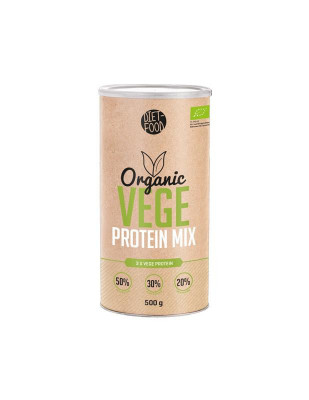 Pudra Mix de Proteine Vegetale Bio Diet Food 500gr foto