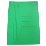 Dosar A4 cu Sina din Carton, 30 Buc/Set, Verde Intens, Dosar cu Sina, Plic pentru Documente, Dosar pentru Organizat