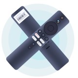 Telecomanda KNTECH pentru Xiaomi seriile Mi cu Bluetooth Voice Remote Redmi L65M6-RA X43, Oem