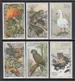 Jersey 1984 - Fauna, animale, păsări, serie neuzata
