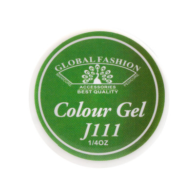 Gel color unghii, vopsea de arta, Global Fashion, 5gr, J111 foto