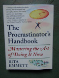 Mastering the Art of Doing It Now - RITA EMMETT