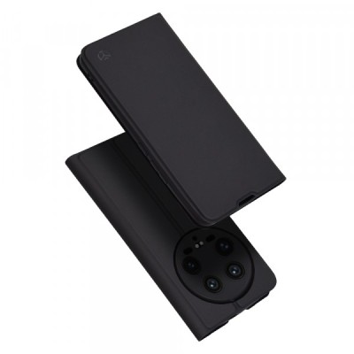 Husa pentru Xiaomi 14 Ultra, Techsuit, Magskin Book, Neagra foto