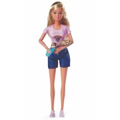 Steffi Love papusa cu vidra pui - Simba Toys