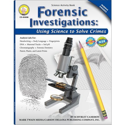 Forensic Investigations, Grades 6 - 8: Using Science to Solve Crimes foto