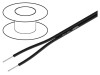 Cablu Căști Neecranat Negru 1.4x2.8mm