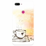 Husa silicon pentru Xiaomi Mi 8 Lite, Coffe Love