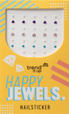 Trend !t up Happy Jewels stickere de unghii, 40 buc