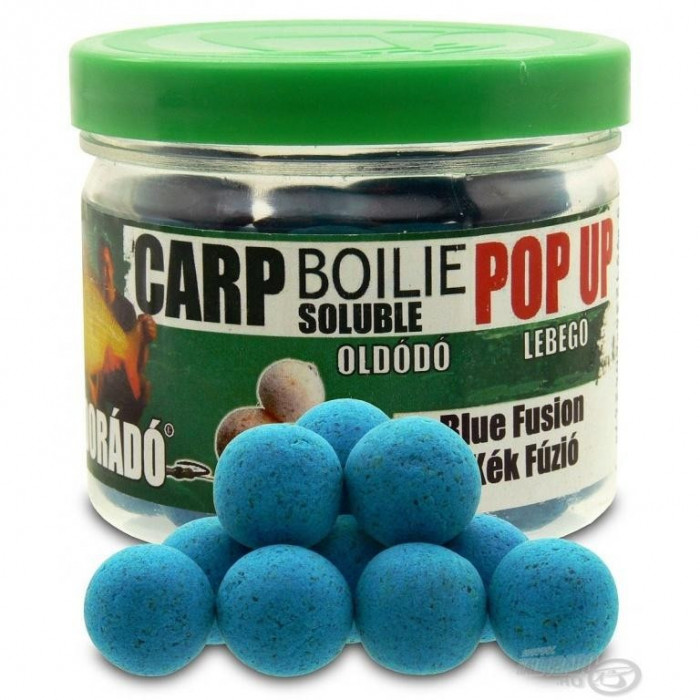 Haldorado-Carp boilie Soluble Pop-Up - Blue Fusion 40g 16mm