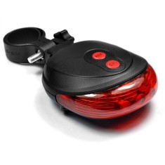 Licurici 5 LED, cu 2 raze laser