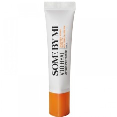 Balsam pentru buze hranitor cu factor de protectie solara SPF15 V10 Hyal Line, 7ml, Some By Mi