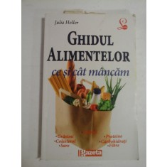 GHIDUL ALIMENTELOR CE SI CAT MANCAM - JULIA HELLER