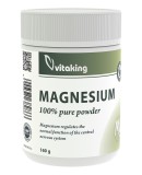 Pulbere de magneziu citrat, 160g, Vitaking