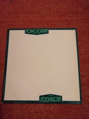 Fonograf Jelenkor Favorit 1984 HU vinil vinyl VG+ foto