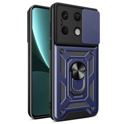 Husa pentru Xiaomi Redmi Note 13 5G - Techsuit CamShield Series - Blue foto