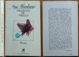 Cumpara ieftin Ana Blandiana , Proiecte de trecut , 1982 , editia 1 cu autograf