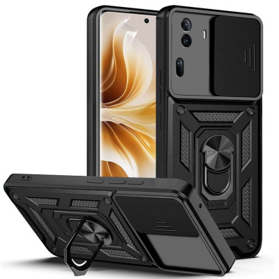 Husa Antisoc Oppo Reno11 Pro cu Protectie Camera Negru TCSS foto