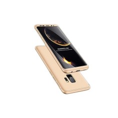 Husa Plastic Samsung S9+ g965 360 Full Cover Gold