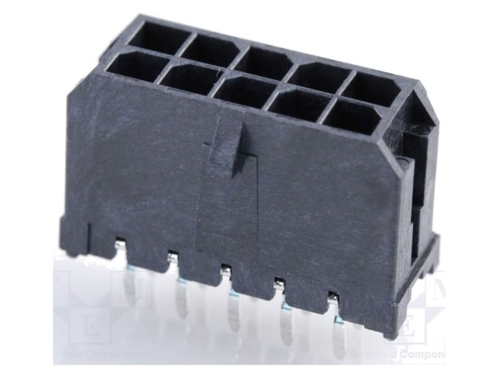 Conector cablu-placă Micro-Fit 3.0 2x5