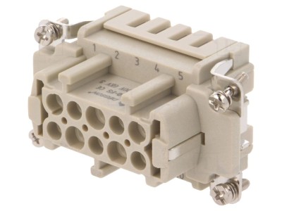 Insert Conector Mamă 10 Pini 16A foto
